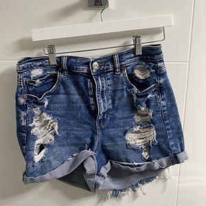 American Eagle blue jean shorts